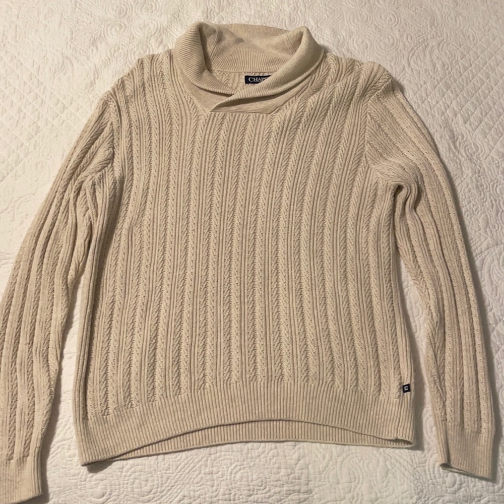 Chaps collared sweater